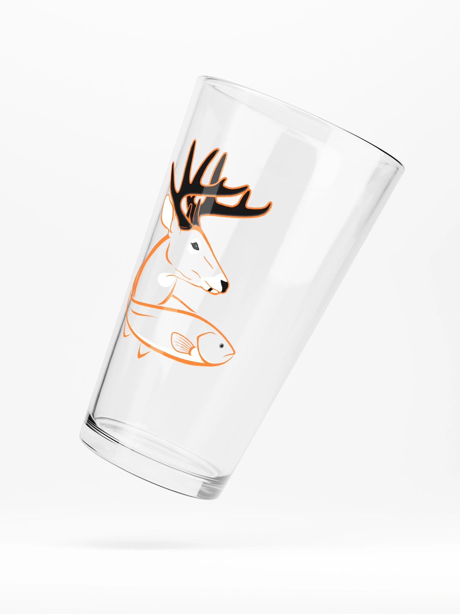 ITO Orange Pint Glass product image (5)