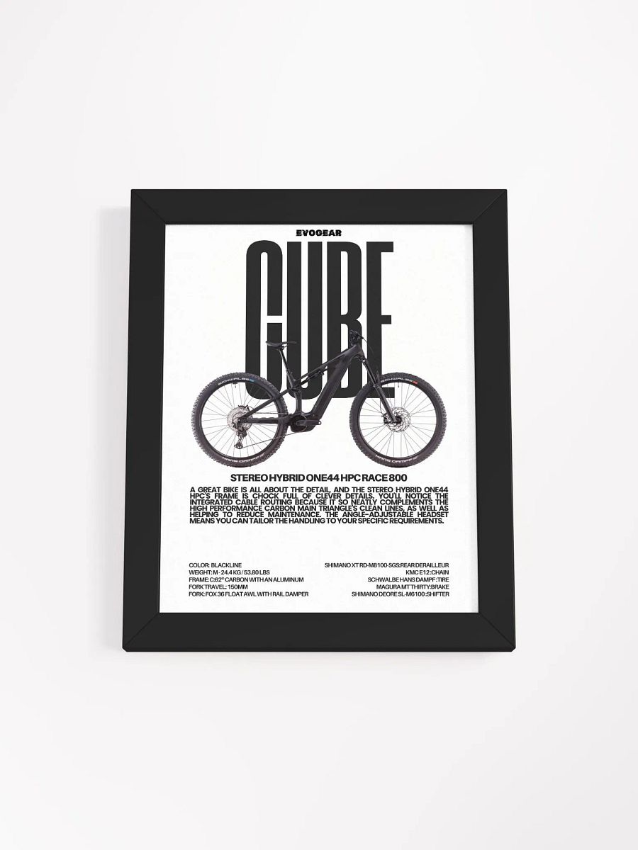 Cube Stereo Hybrid One44 HPC Race 800 Frame product image (1)