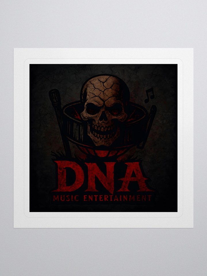 Skull Symphony Kiss Cut Stickers product image (1)