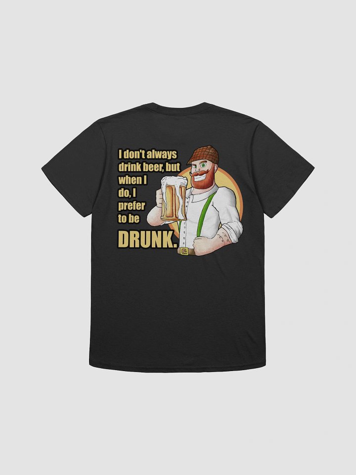 Beer lad 4 soft T-shirt Back product image (2)