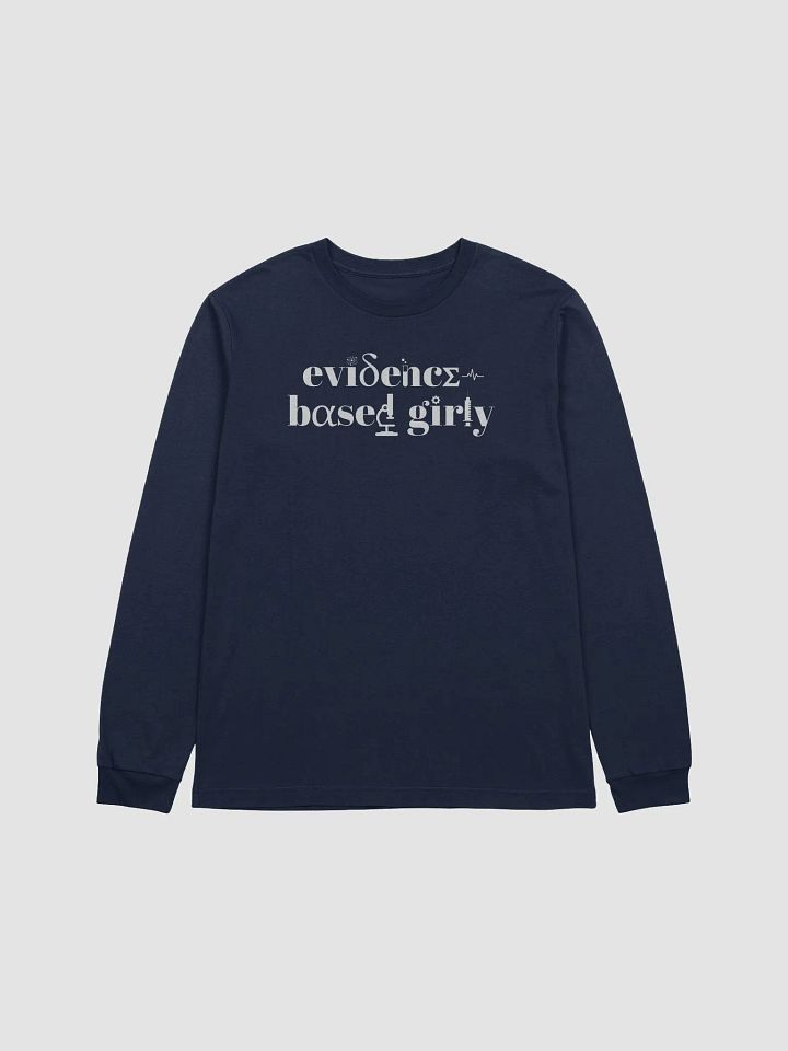evidence-based girly (long sleeved tee) product image (25)