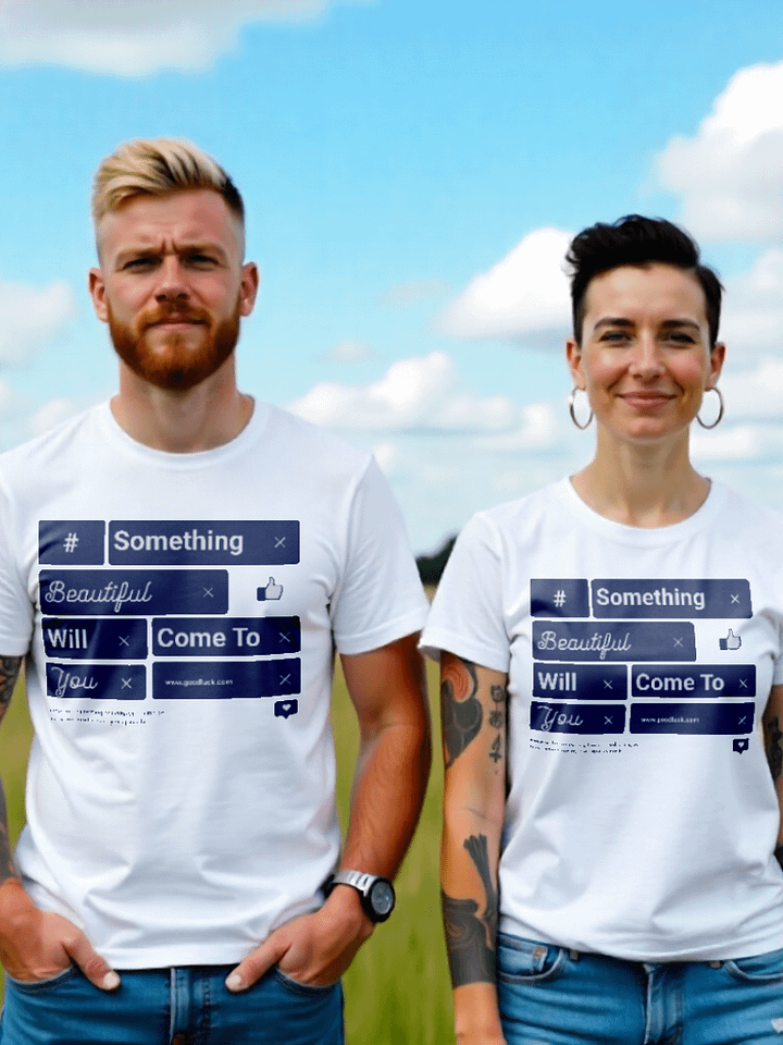 Something Beautiful | Unisex Tri-Blend-T-Shirt Bella + Canvas product image (1)