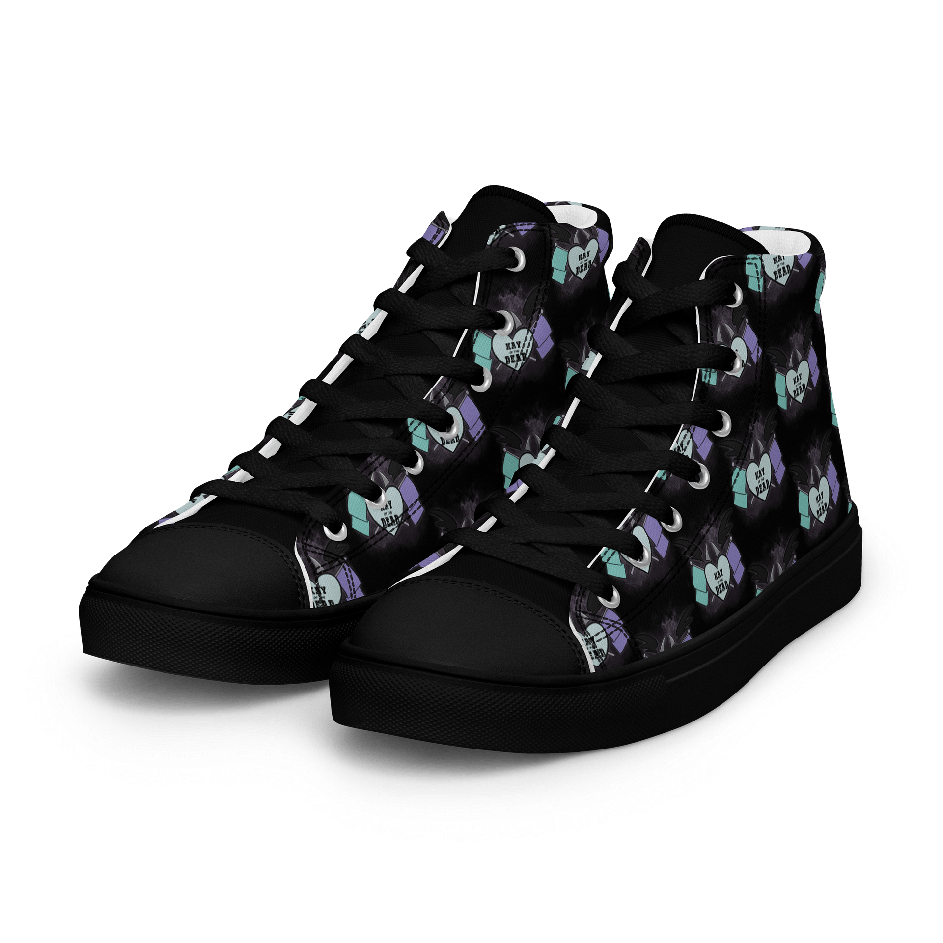 Kay_of_the_Dead Logo Men's High Tops product image (6)