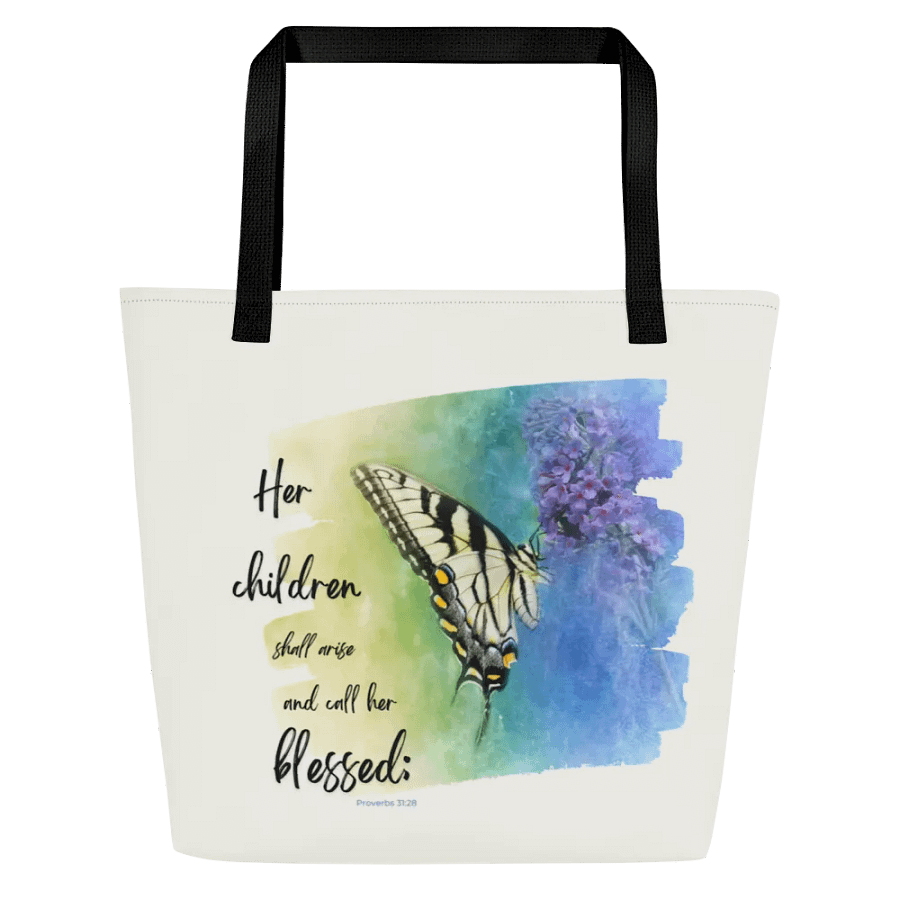Call Her Blessed All-Over Print Tote Bag product image (2)