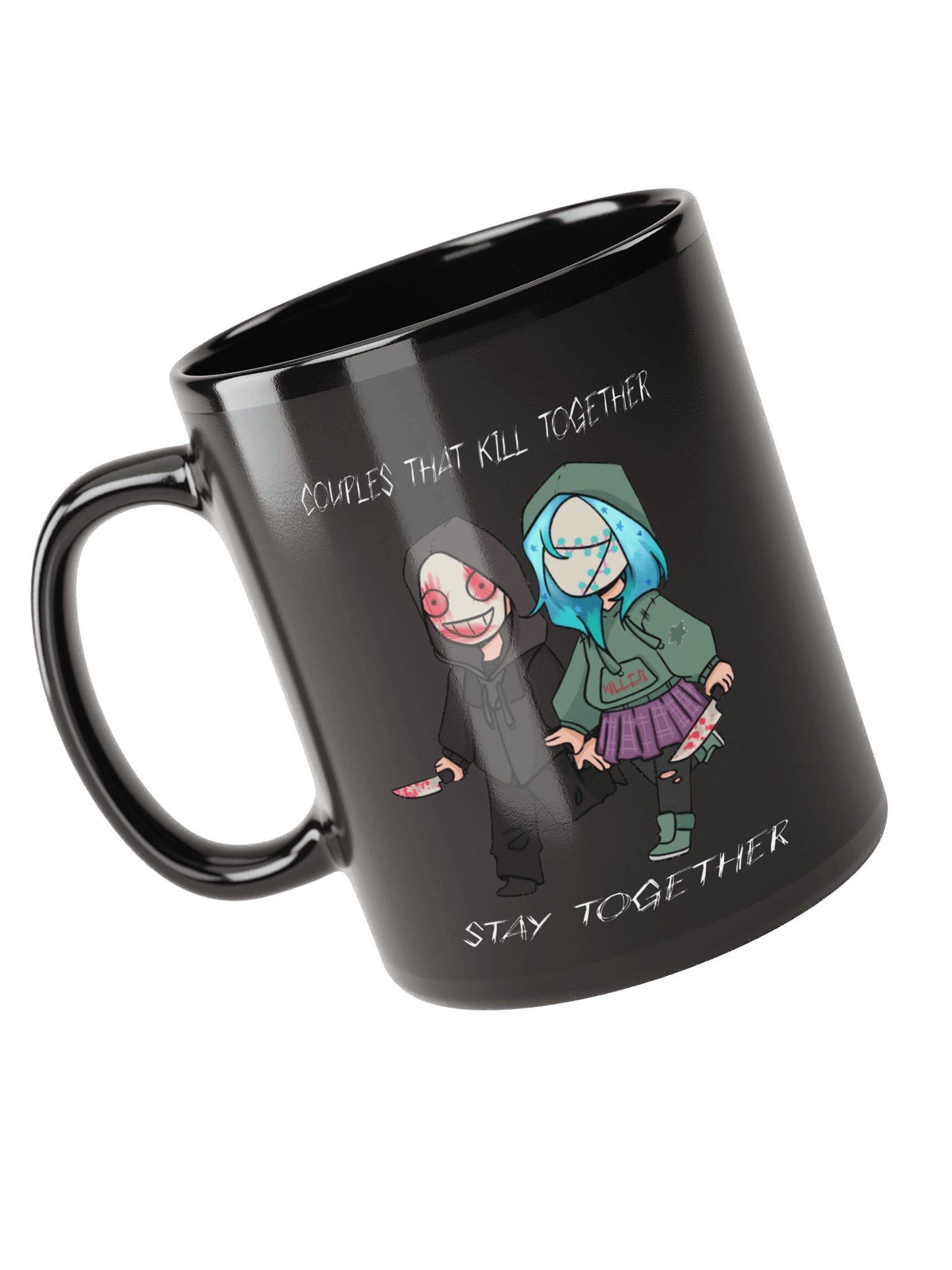 Killer Couples Black Glossy Mug product image (5)