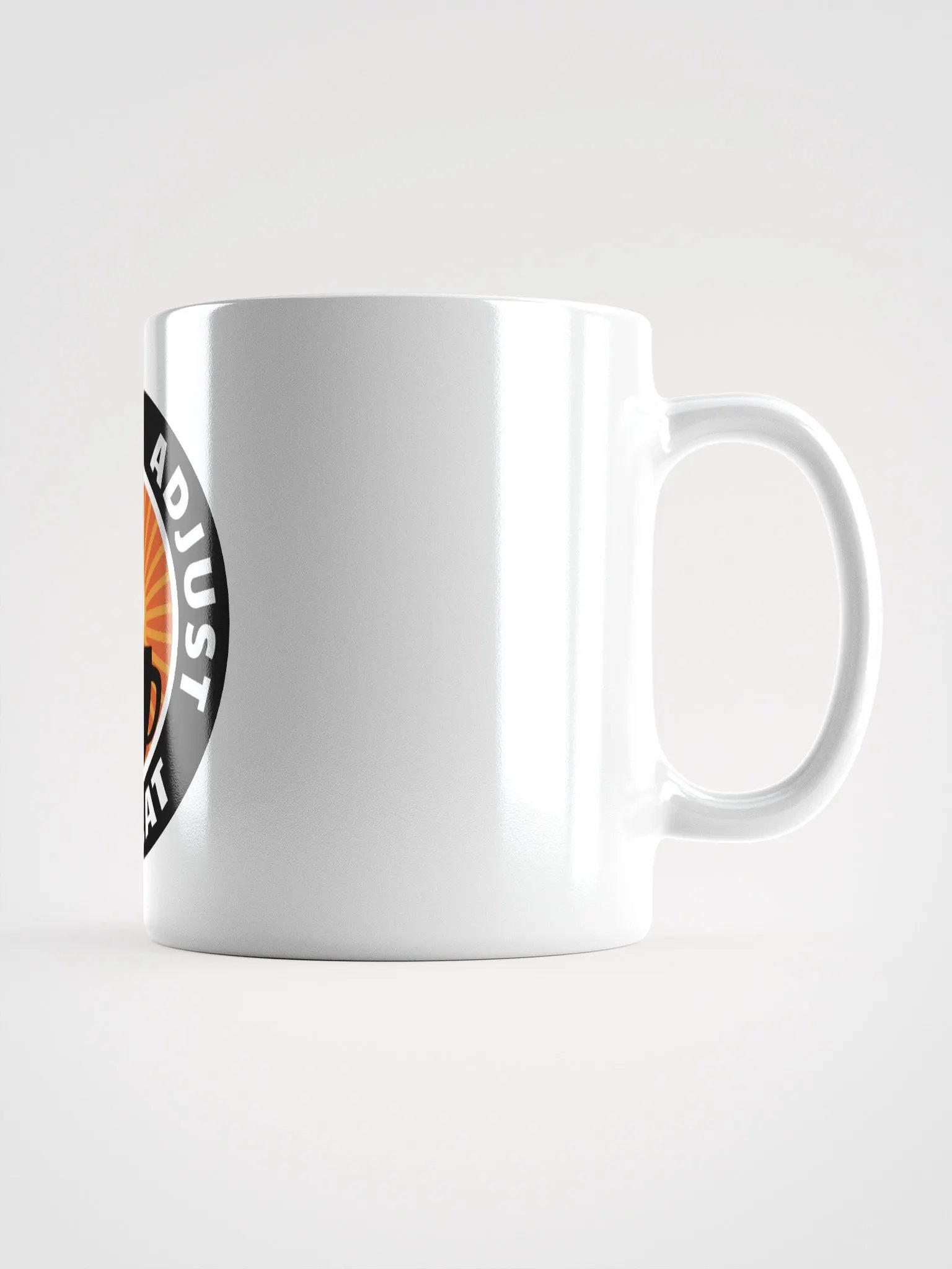 Coffee Adjust Repeat - White Mug product image (1)