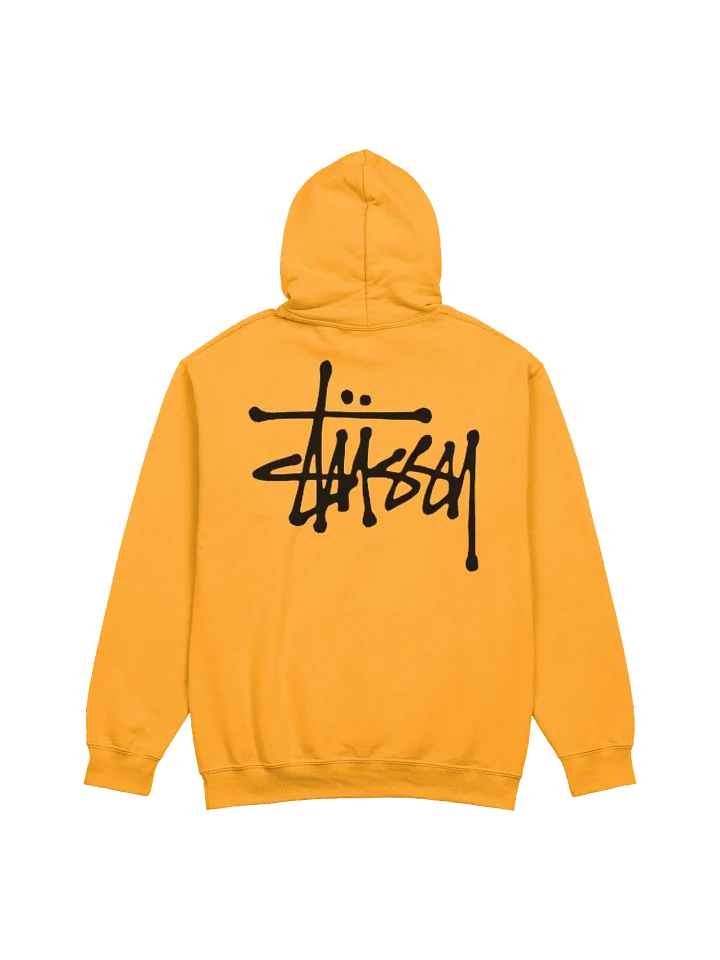 BASIC STÜSSY HOODIE PIGMENT DYED HONEY product image (1)