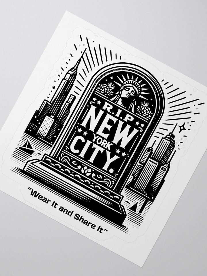 RIP NYC Stickers (B) product image (5)