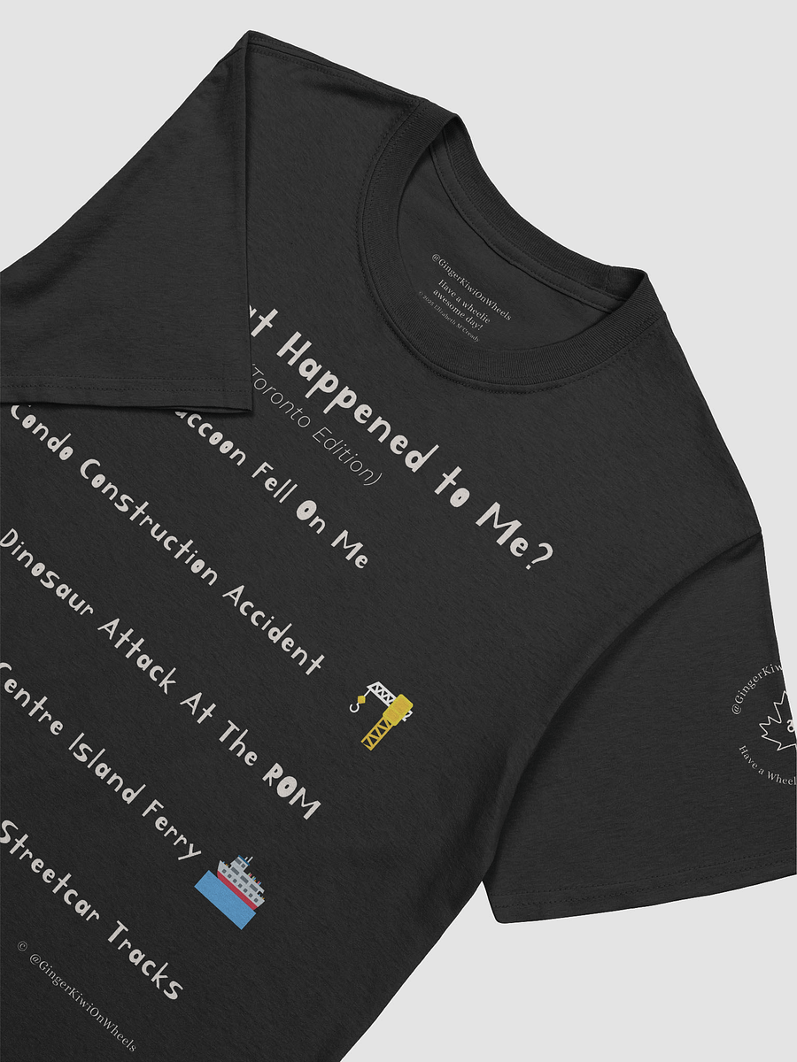 WHAT HAPPENED TO ME ? (Toronto Edition): Unisex Softstyle T-shirt, Black product image (3)
