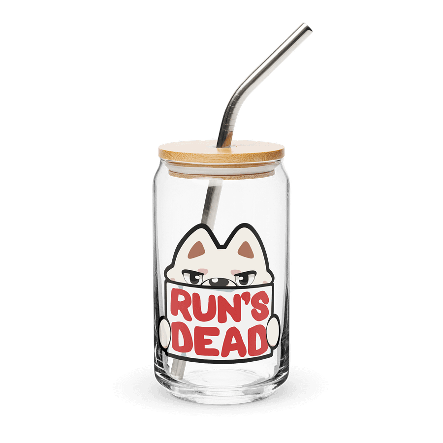 Run's Dead Glass Cup product image (1)