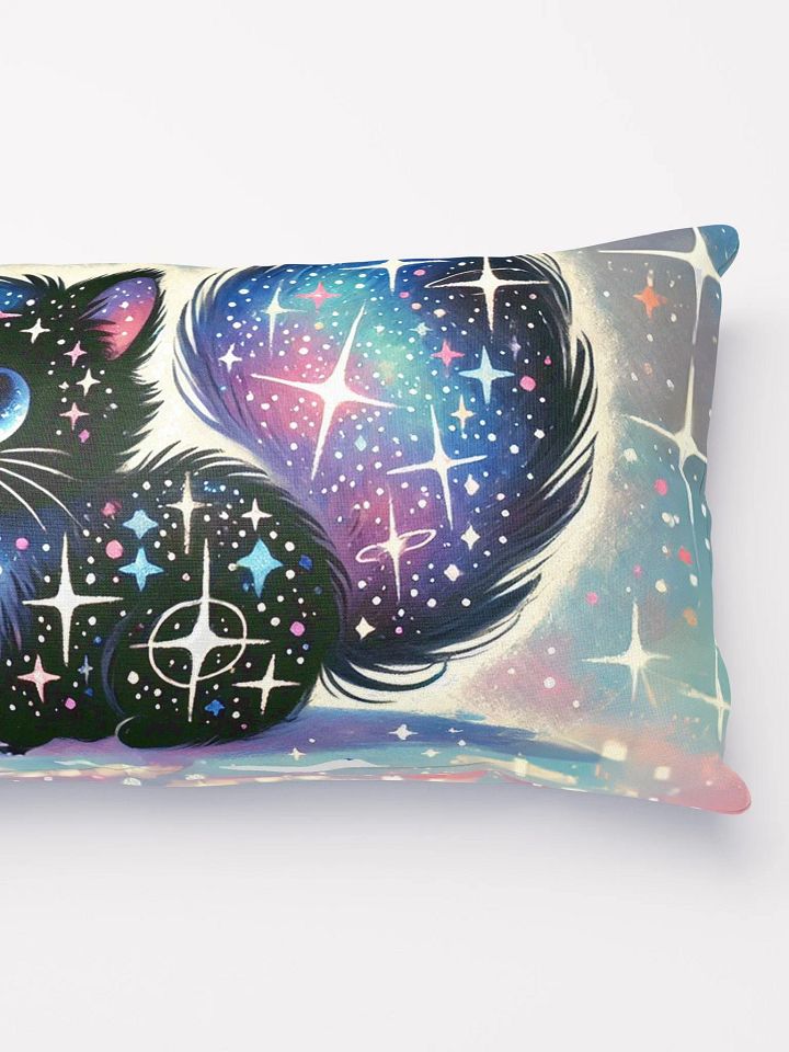 Fluffy Celestial Kitty Cat Pillow product image (4)