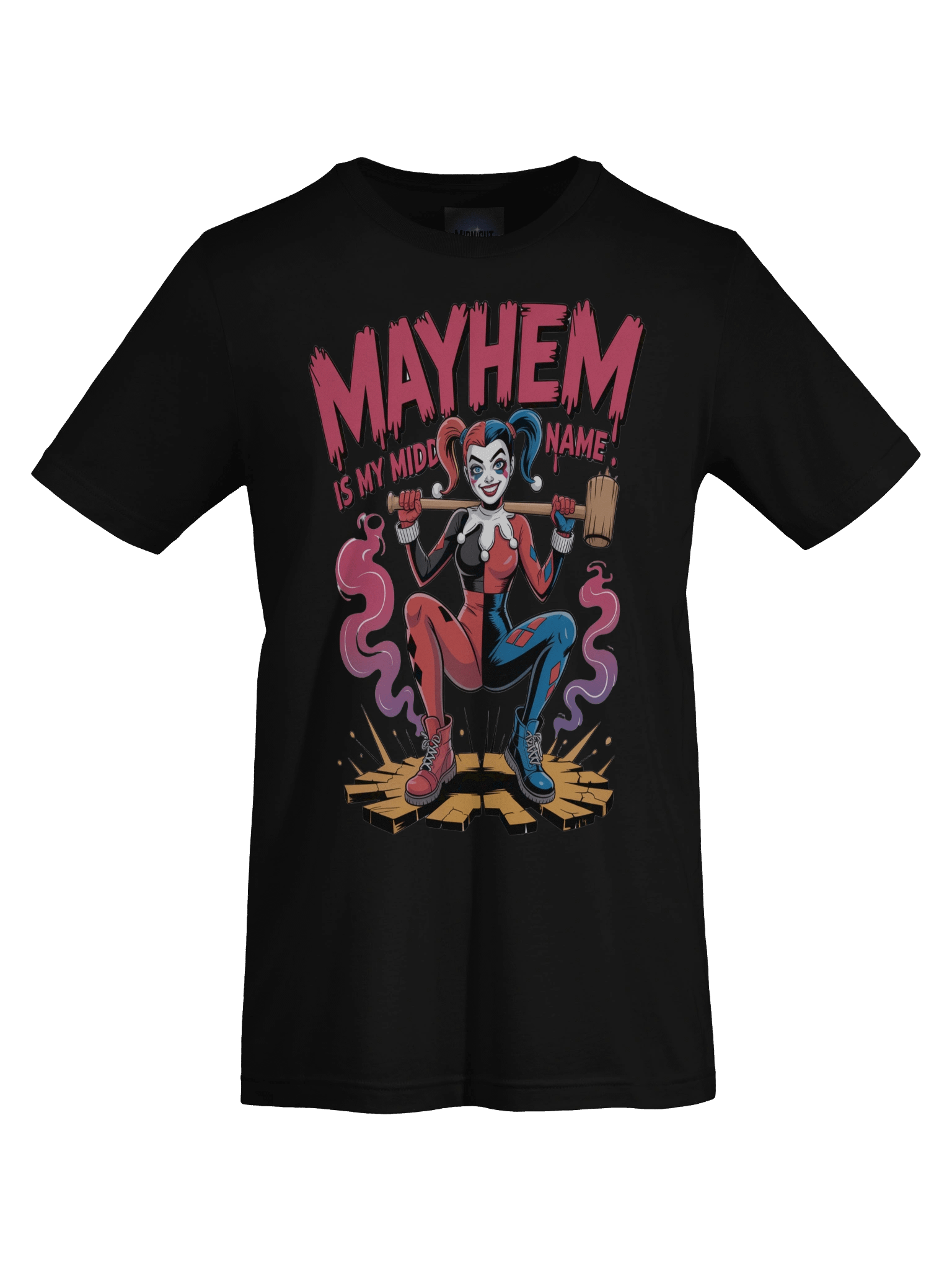 Mayhem: My Middle Name is Harley Quinn's Hammer Havoc Graphic Tee product image (1)