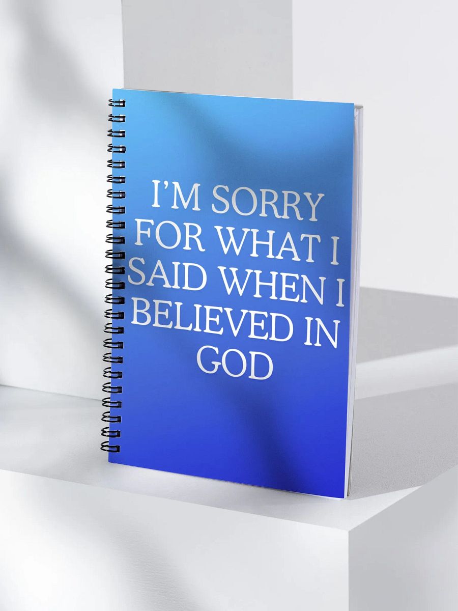 I'm Sorry for What I Said Notebook product image (4)