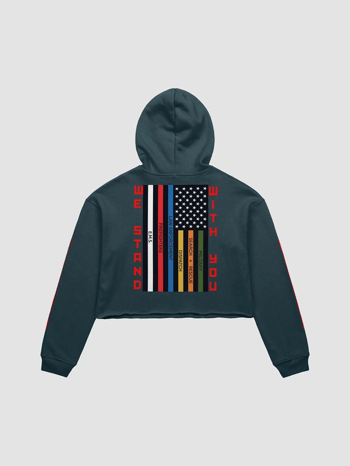 We stand with you! Cropped Hoodie! product image (7)