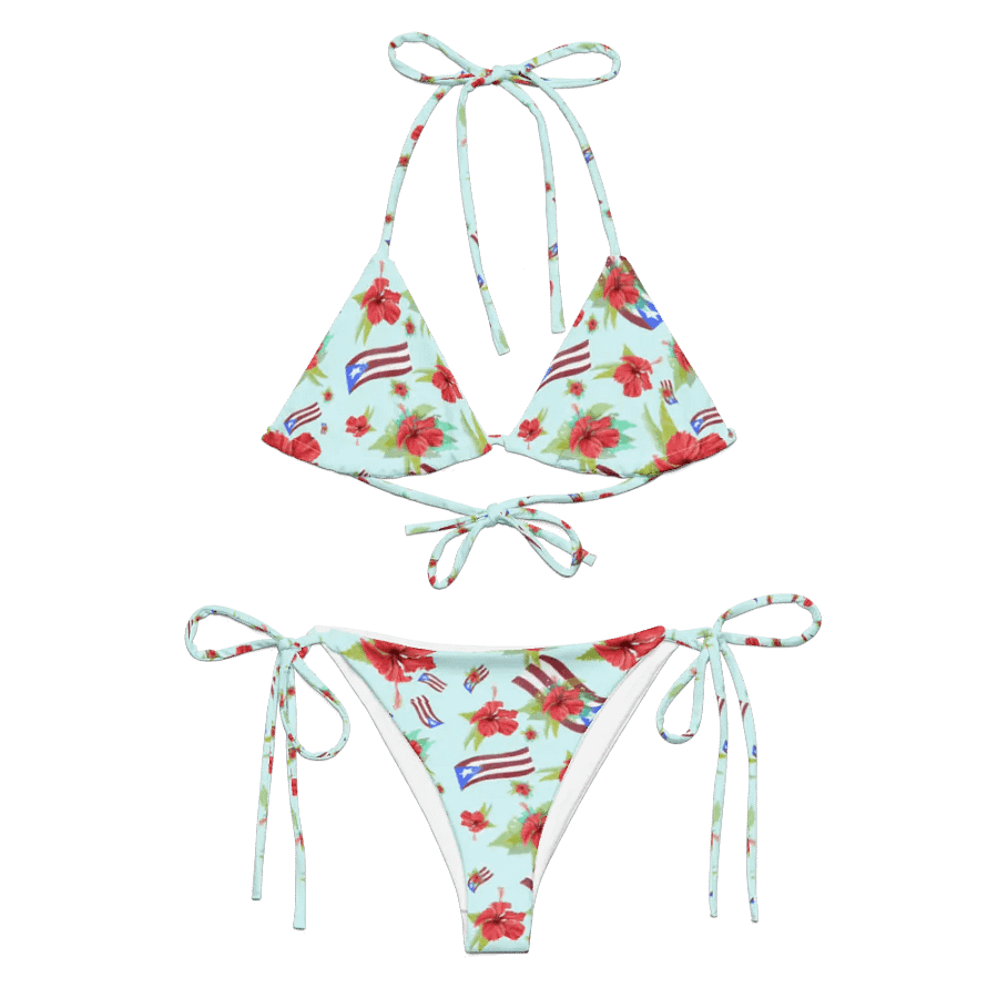 Puerto Rican Pride String Bikini Set product image (10)