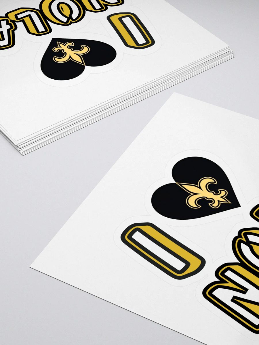 I ♥ NOLA Kiss-Cut Stickers product image (4)