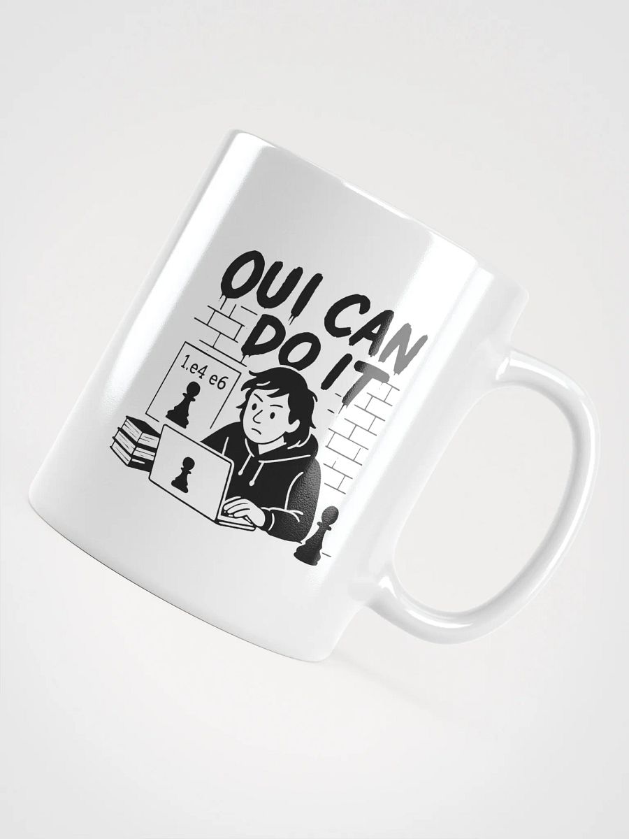 Oui Can Do It - White Glossy Mug product image (10)