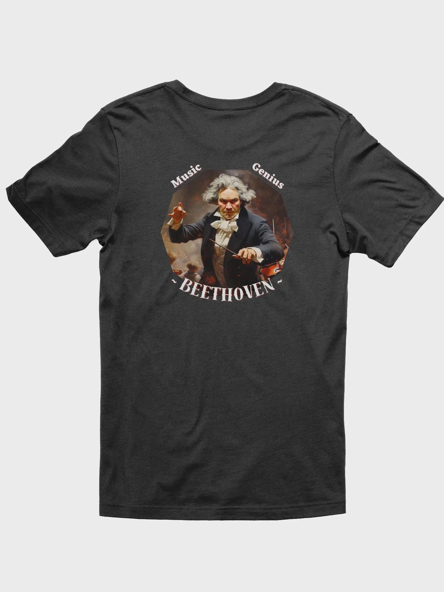 Beethoven - Music Genius | T-Shirt (Backprint) product image (6)