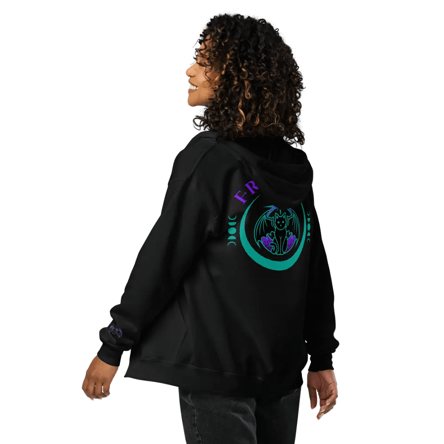 Celestial Familiar Moon Phases Zip Hoodie product image (11)