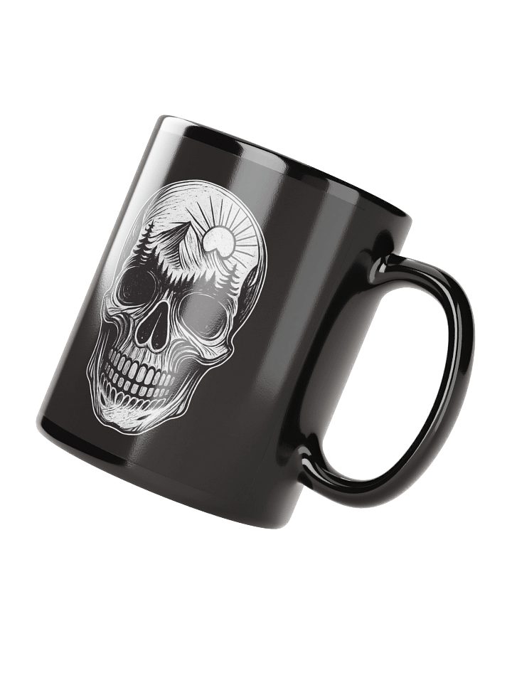 Rugged Sportsmen Skull & Mountain Coffee Mug product image (4)