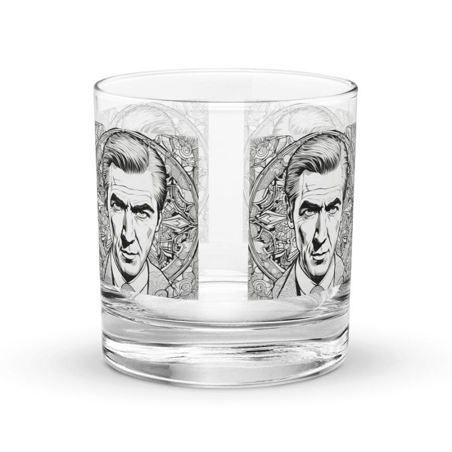 Gentleman's Portrait Rocks Glass Set product image (4)