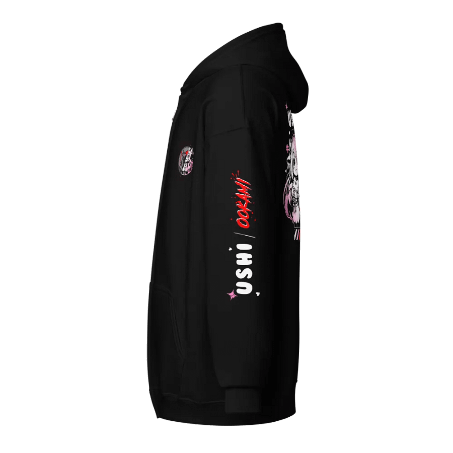 Adorably Macabre Couple Zip-up Hoodie product image (3)