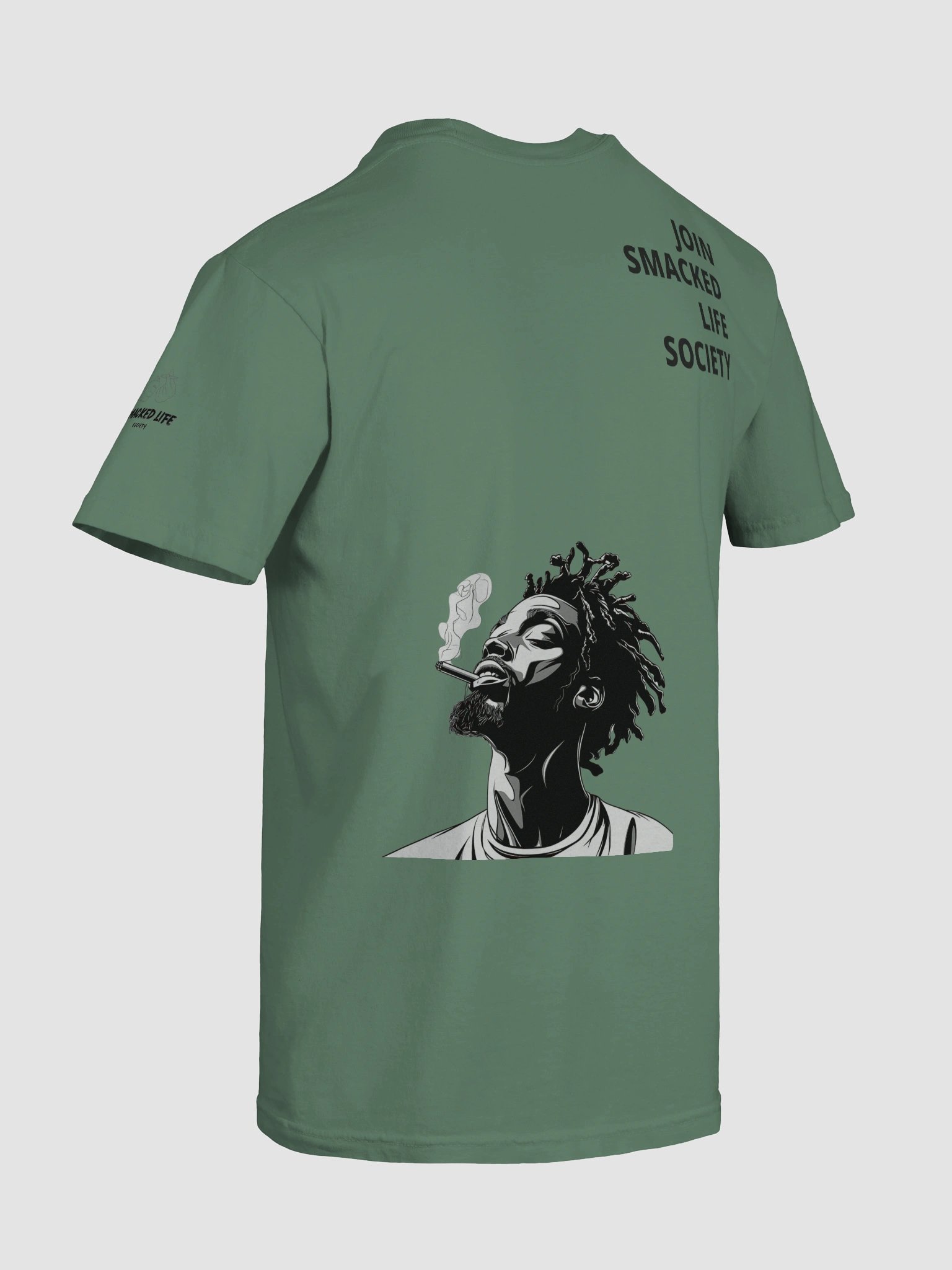 “Smacked Vibes, Low Stress” Stoner Tee product image (96)