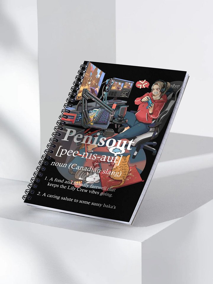 P***sout ~ Spiral Notebook by Print Sublimation product image (1)