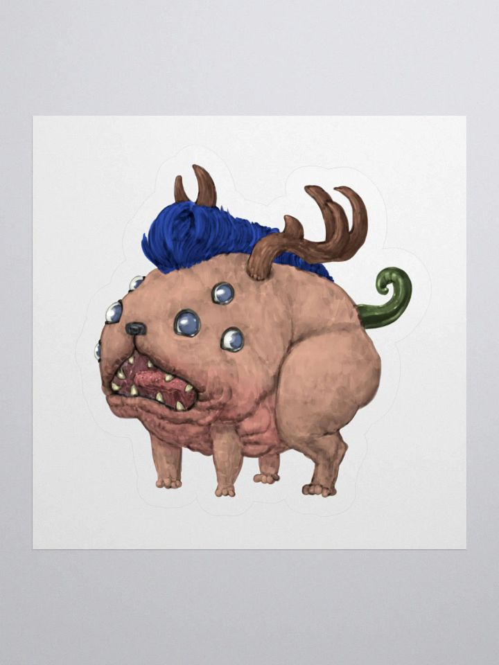 Bucky MeatBulldog Sticker product image (1)