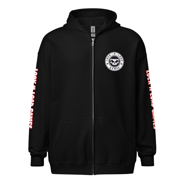 Skull Logo Zip Hoodie product image (1)
