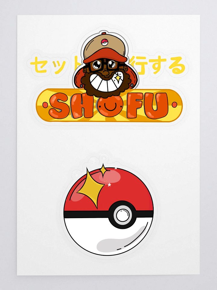 SHOFU RTS Sticker Collection (Red Print) product image (1)