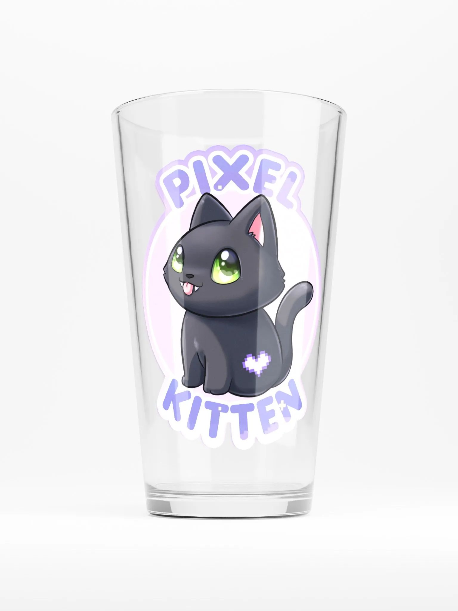 Pixel Kitten Glass product image (1)
