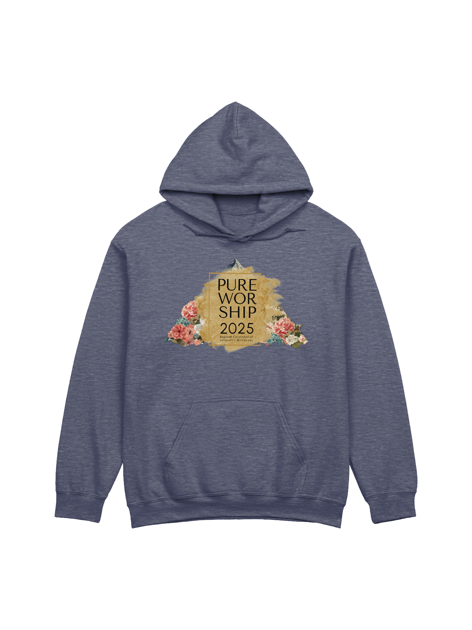 "Pure Worship" 2025 Convention Floral Mountain Hoodie product image (1)