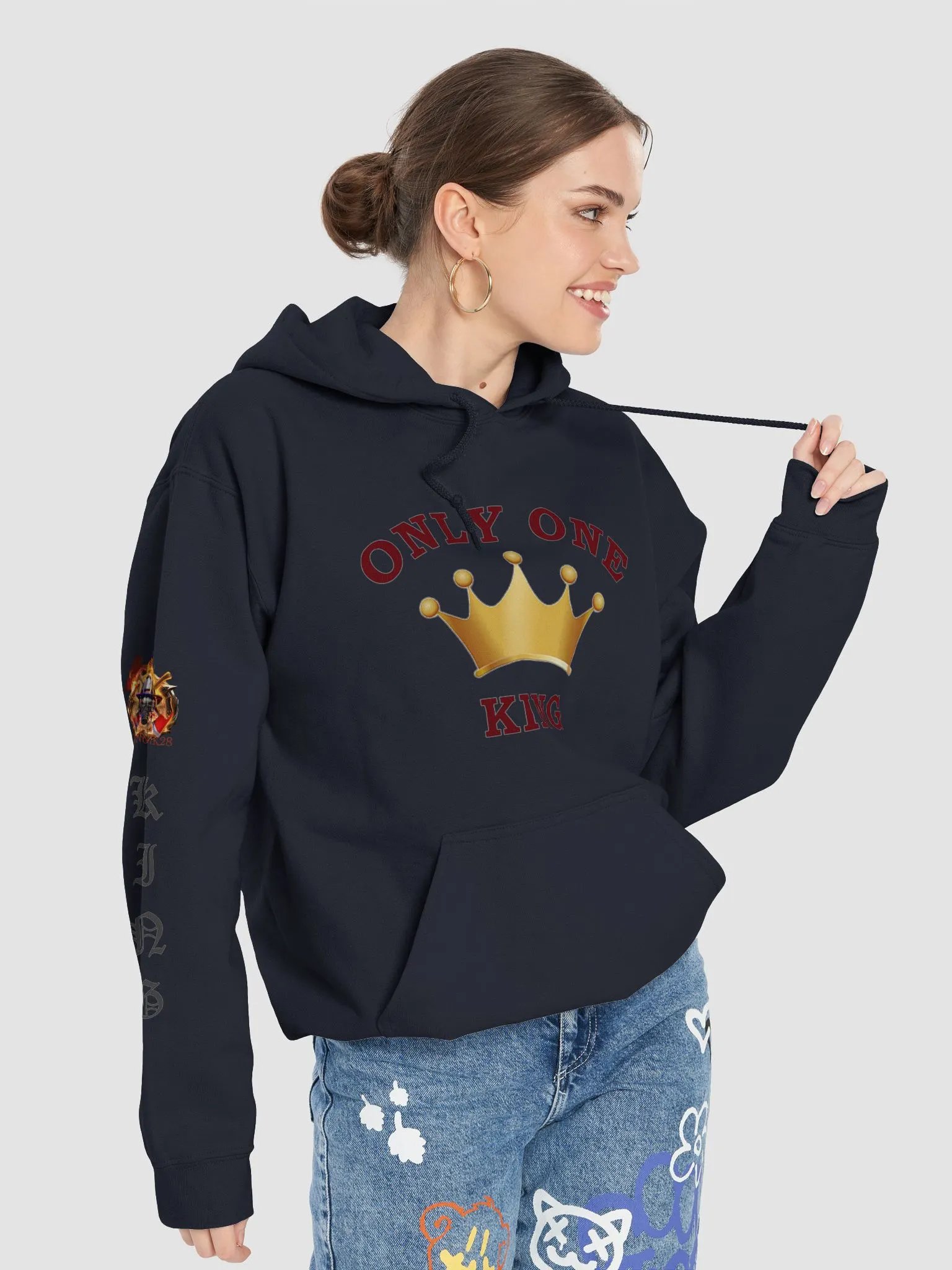 "Only One King" Hoodie product image (9)