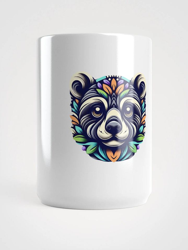 Tribal Bear White Glossy Mug product image (1)