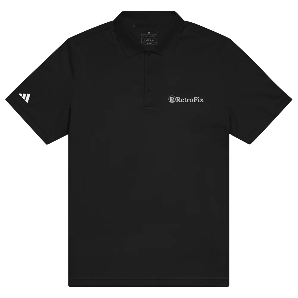 RetroFix Polo White Logo product image (2)