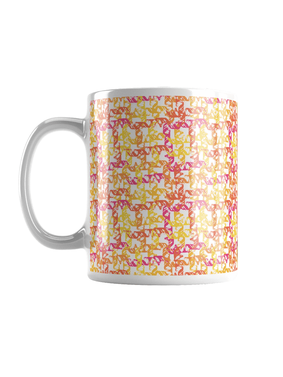 Summer Spirals | White Glossy Mug product image (3)