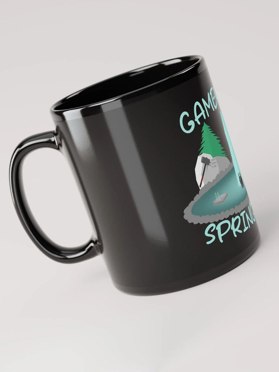 Gamer Girl Spring Water Mug (Black) product image (4)