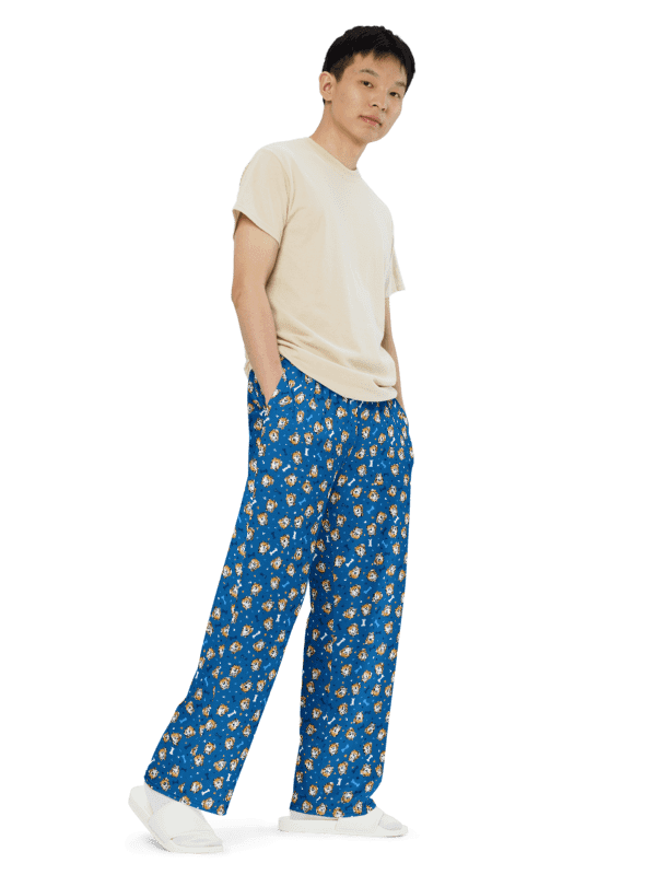 Pomeranian Blue Wide-Leg Pants product image (3)