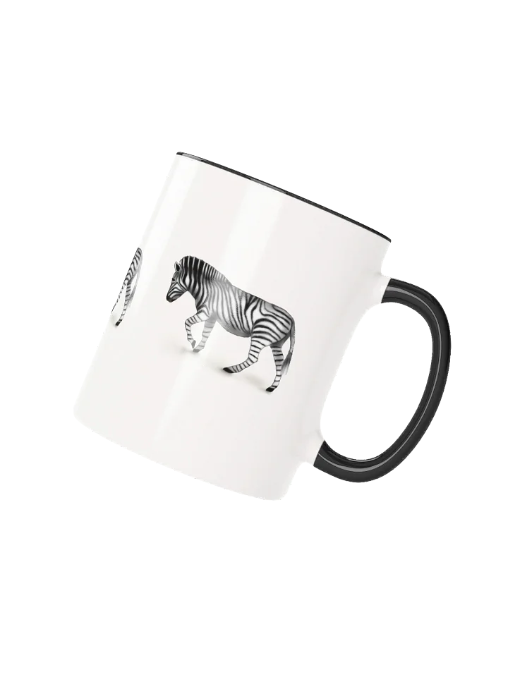 Striped Zebra Ceramic Mug with Color Inside product image (13)