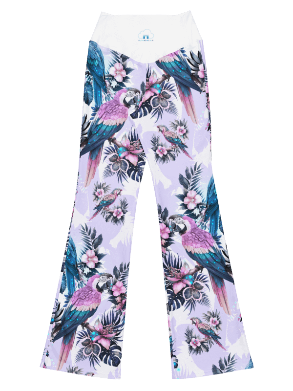 Elysian Birds-Flare Leggings product image (3)