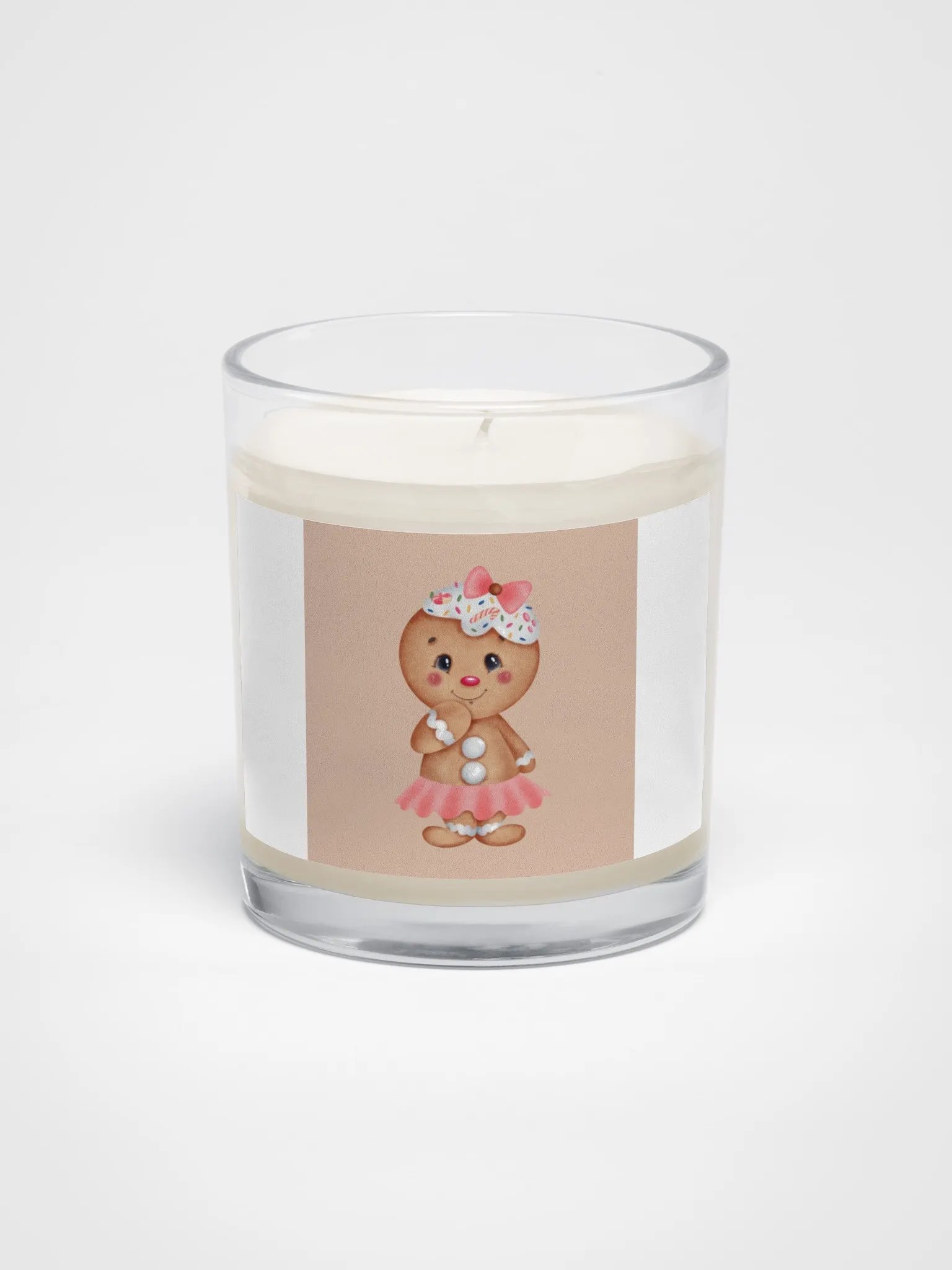 Gingerbread Girl Soy Wax Candle product image (1)