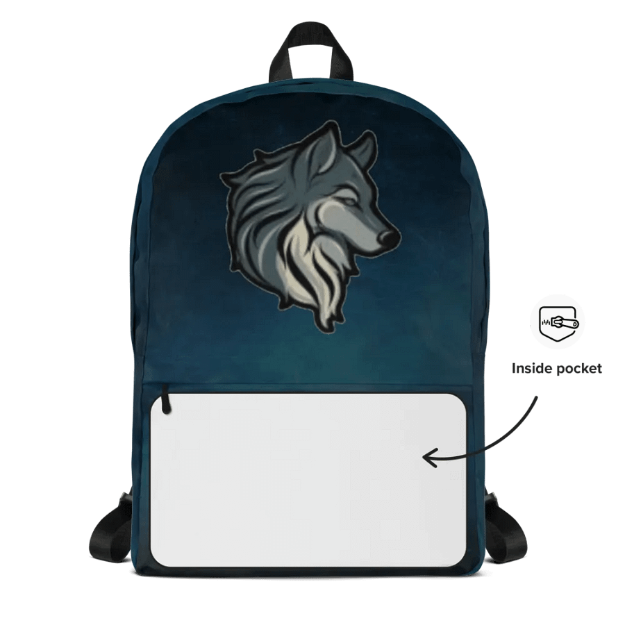 Thirst Mystical Wolf All-Over Backpack product image (9)