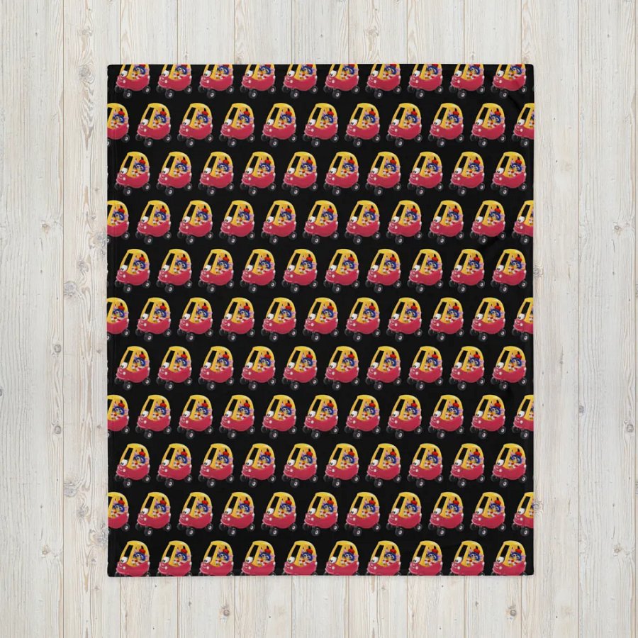 Black Rochester Toy Car Blanket product image (4)