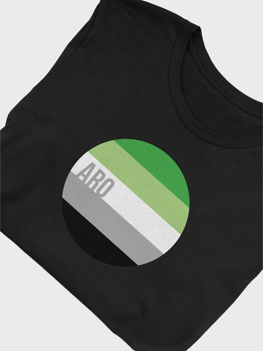 aromantic pride flag t-shirt product image (5)
