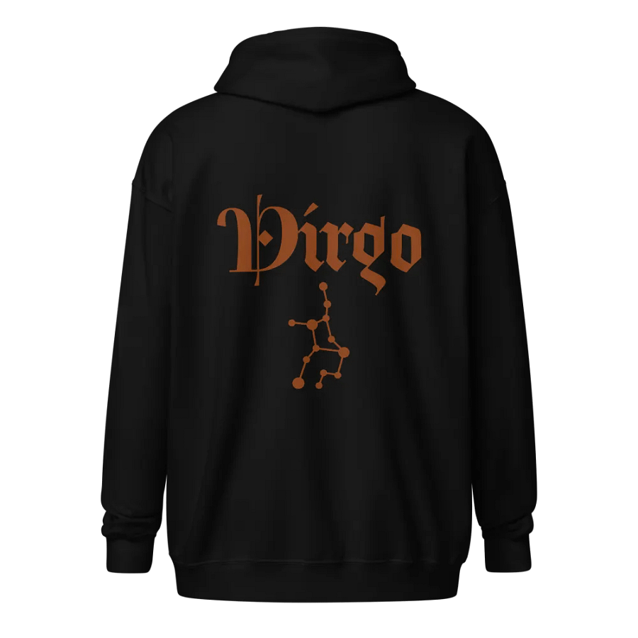 Virgo Line Profile Zip Hoodie product image (2)