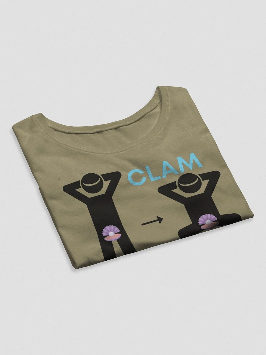 Clam Slam Crop Top T-Shirt product image (12)