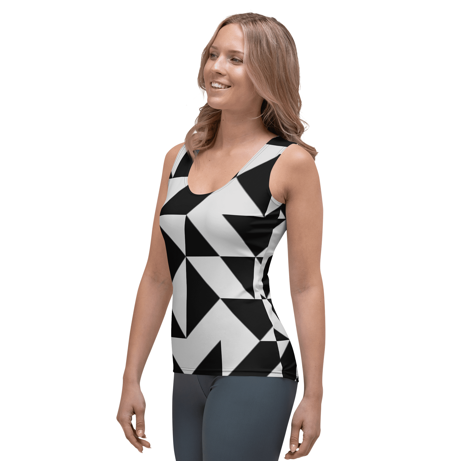 Abstract Geometric Symmetry Tank Top product image (3)