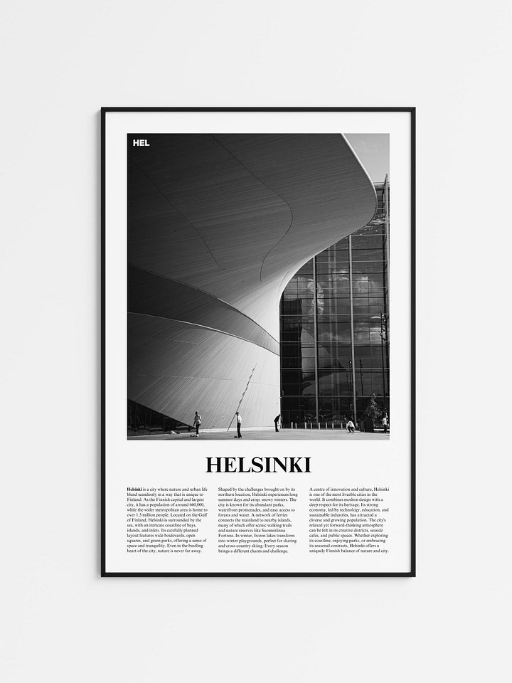 Helsinki 02 Newspaper Poster product image (1)