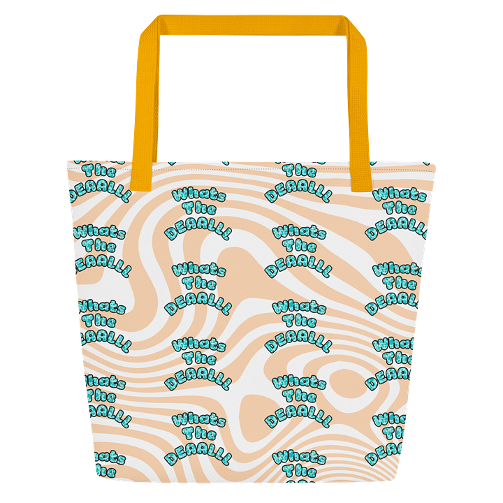 "Whats The Deal" Tote Bag product image (1)
